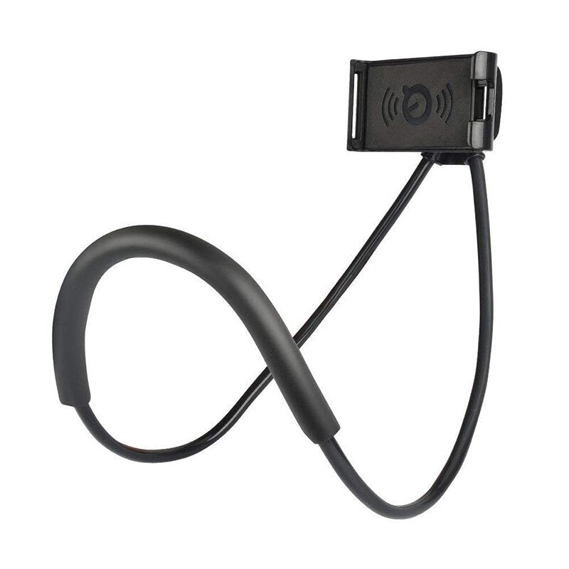 Suporte para celular flexível para pescoço.