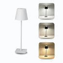 Cúpula LED Recarregável para Garrafas – Toque Inteligente, 3 Cores e Brilho Ajustável